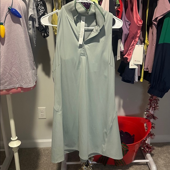 Lululemon Lightweight Sleeveless Polo Tennis Dress
Jade Grey / Grey Eucalyptus - Picture 6 of 9